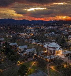 UVA University Hospital - Sunset