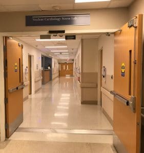 UVA University Hospital Renovations Hallway