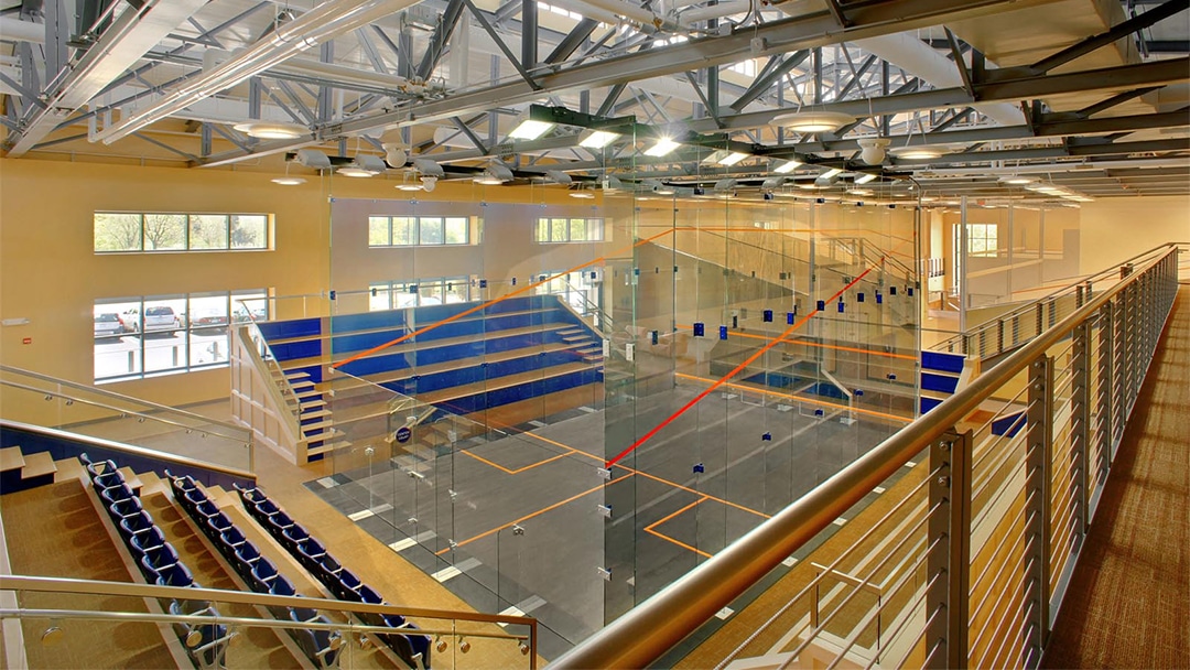 UVA Squash - Interior 1 - Court