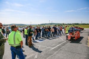 2023 RBI Safety Day with employees being trained outside