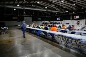 2023 RBI Safety Day with employees being trained inside