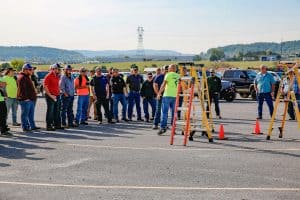2023 RBI Safety Day with employees being trained outside