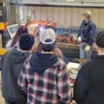 Students from Greene County Technical Education Center touring RBI