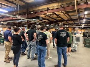Students from Valley Career & Technical Center touring RBI