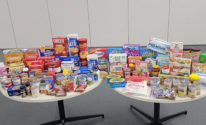 About-Community-2024-Brent-Berry-Food-Drive Food drive donations