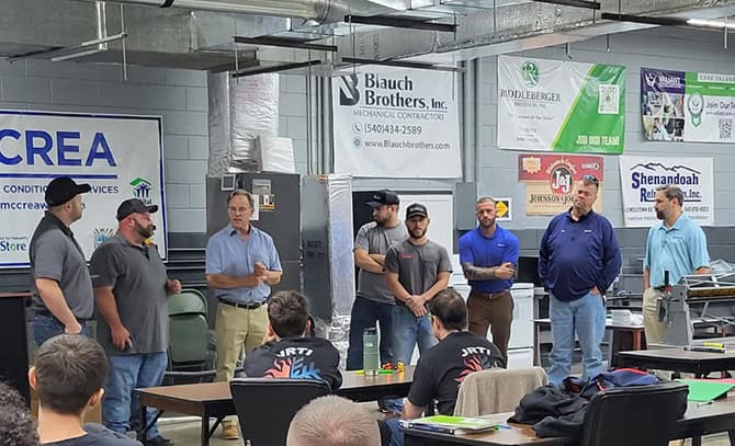 RBI-About-Community-2024-JRTI-Donation RBI employees at JRTI class