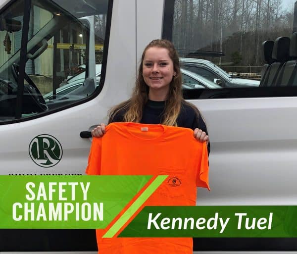 Safety Champion - Kennedy Tuel